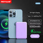 10000mAh Magnetic Power Bank Wireless Charger 15W Fast Charging Universal External Auxiliary Battery For IPhone 15 14 Pro Xiaomi