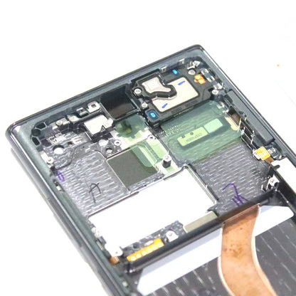 High Quality 6.8'' AMOLED Display for Samsung S22 Ultra 5G SM-S908B LCD Touch Screen Repair Parts With Back Housing